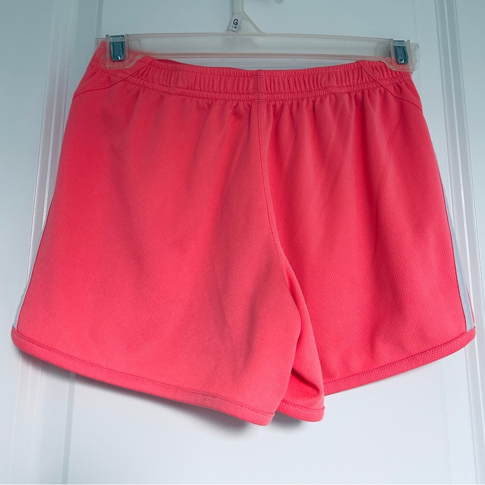 Adidas Pacer 3-Stripes Woven Shorts Girls Size Large 14 - Picture 5 of 8